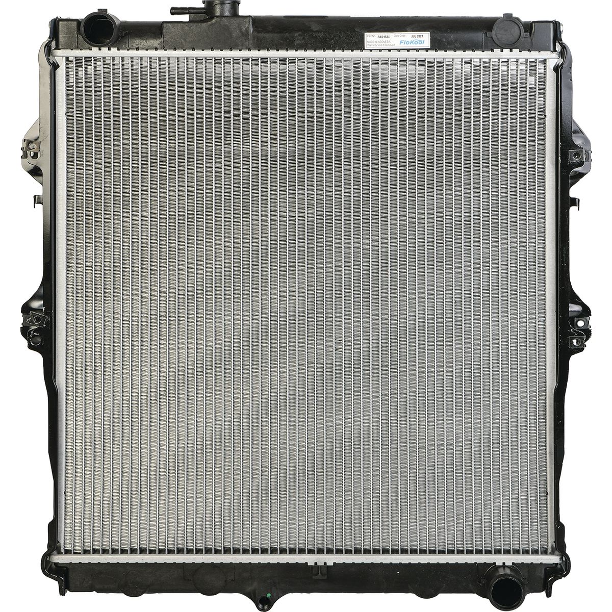 FloKool Radiator Aluminium Core Plastic Tank (Suits Manual) - RAD1534
