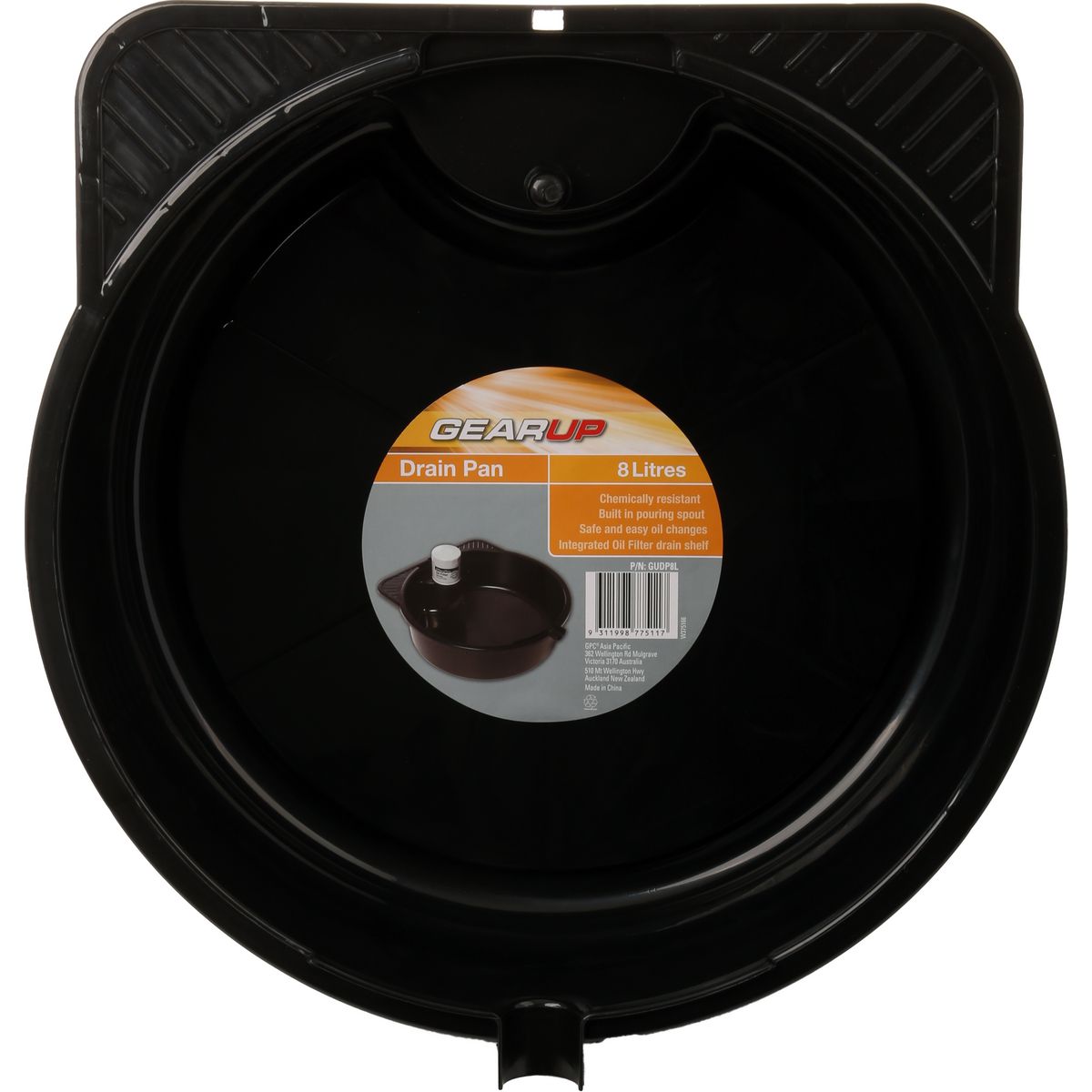 Gear Up Oil Change Pan 8L