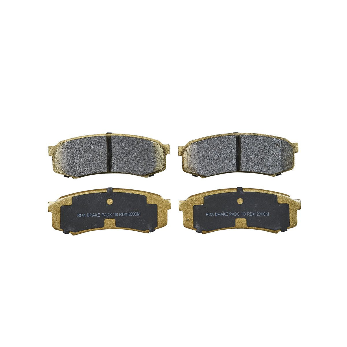 RDA Brakes Extreme Brake Pad Set Rear - RDX1200SM