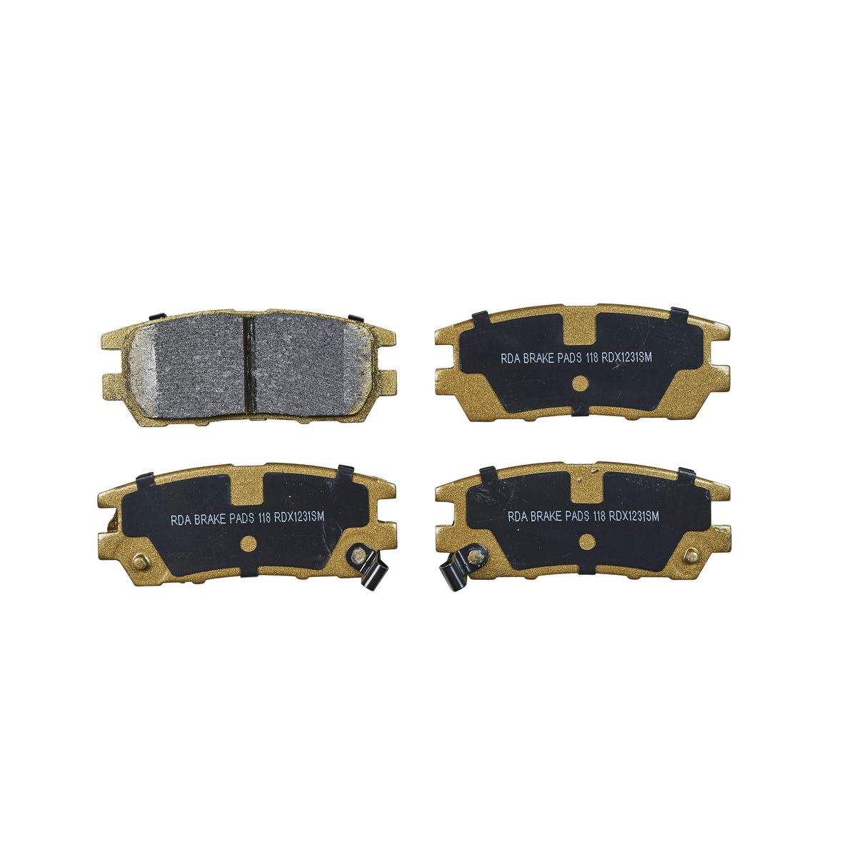 RDA Brakes Extreme Brake Pad Set Rear - RDX1231SM
