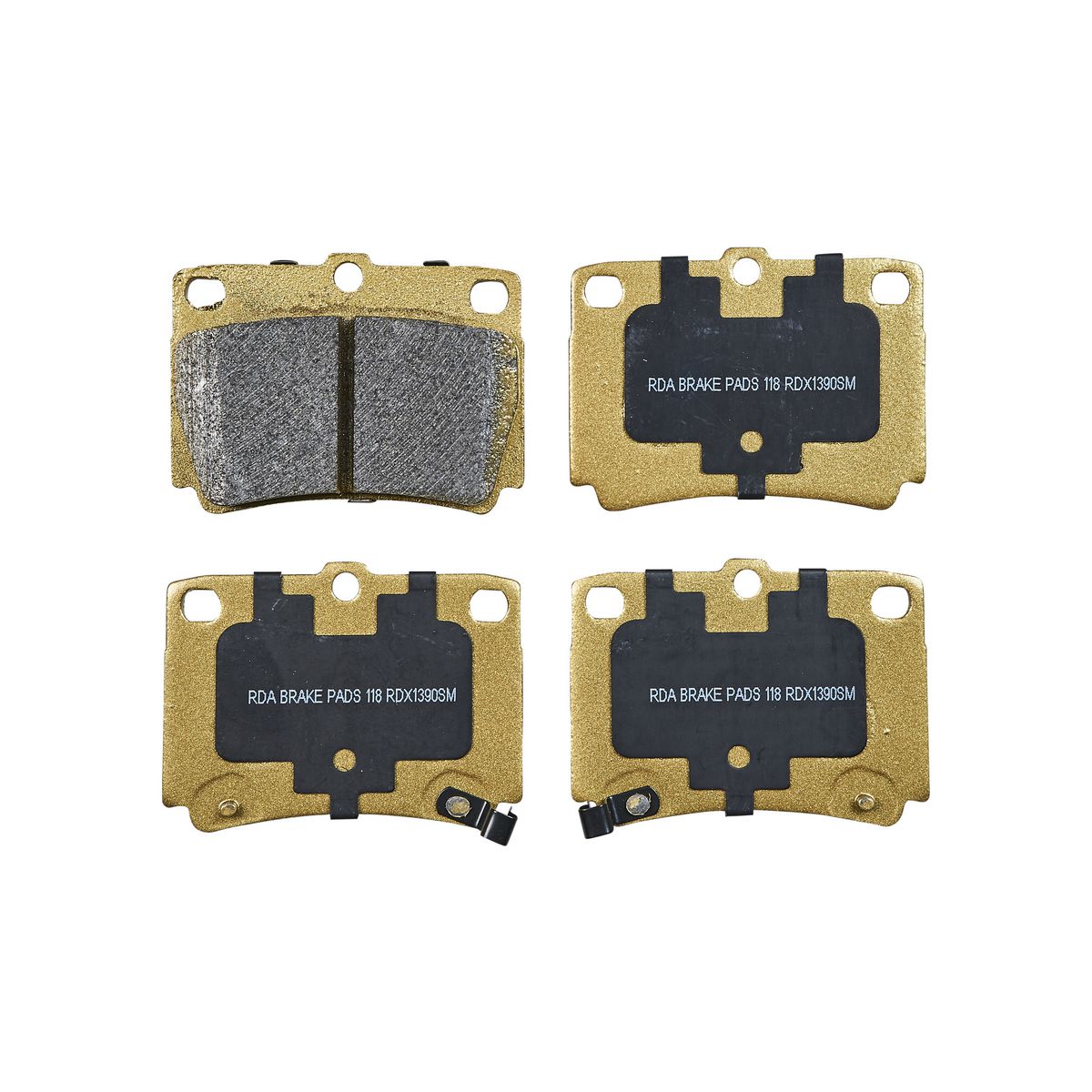 RDA Brakes Extreme Brake Pad Set Rear - RDX1390SM