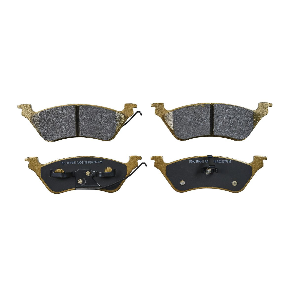 RDA Brakes Extreme Brake Pad Set Rear - RDX1977SM