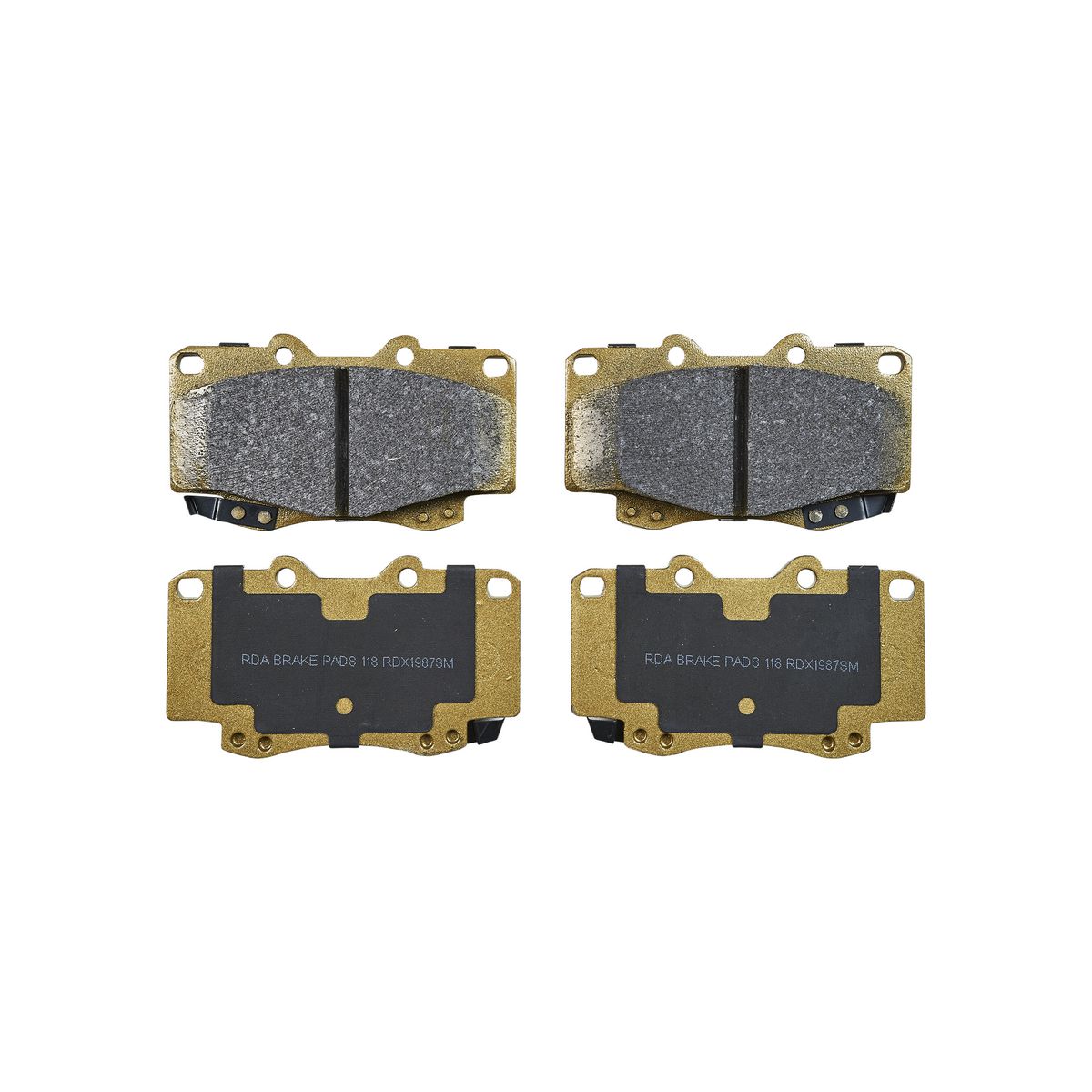 RDA Brakes Extreme Brake Pad Set Front - RDX1987SM