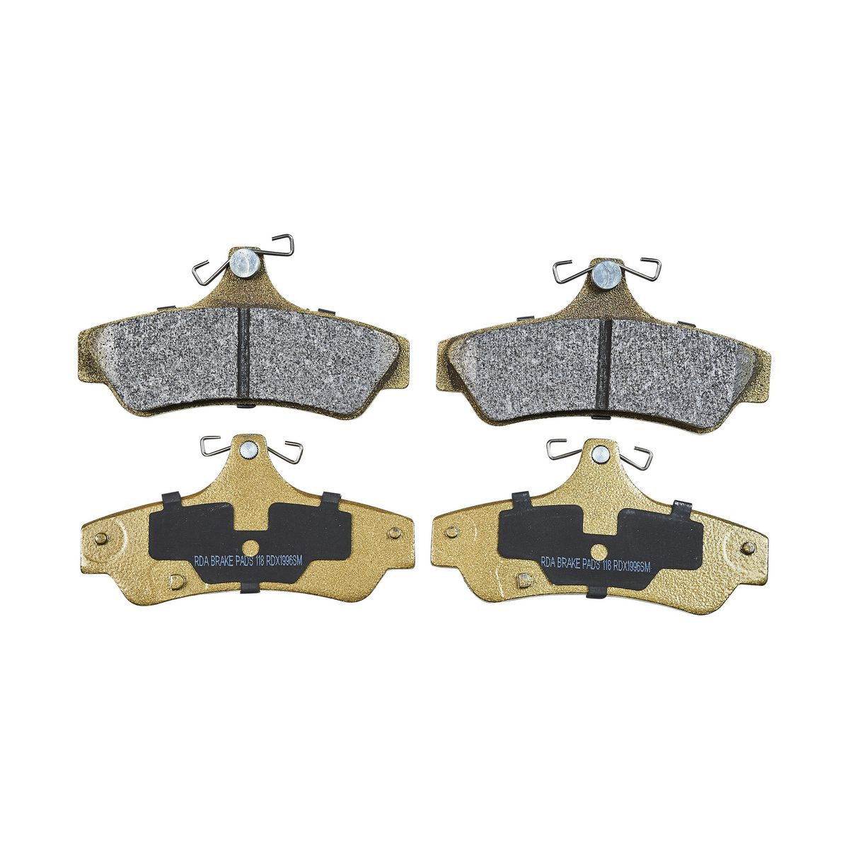 RDA Brakes Extreme Brake Pad Set Rear - RDX1996SM