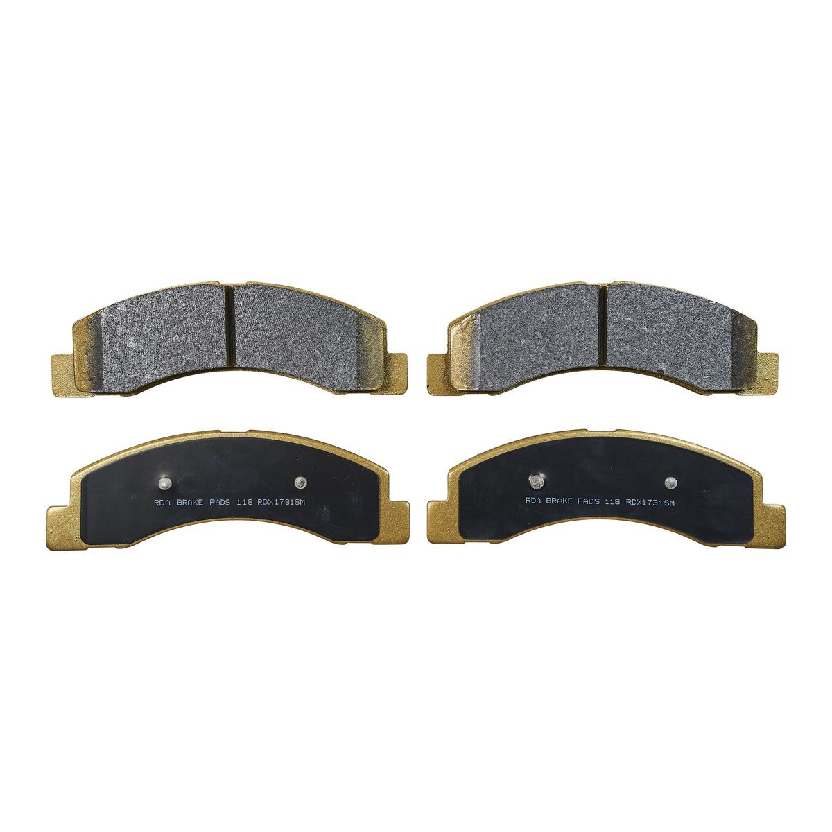 RDA Brakes Extreme Brake Pad Set Front - RDX1731SM