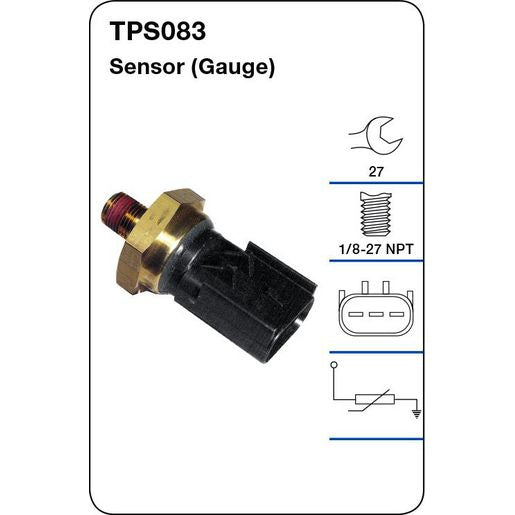 Tridon Oil Pressure Switch (Gauge) - TPS083