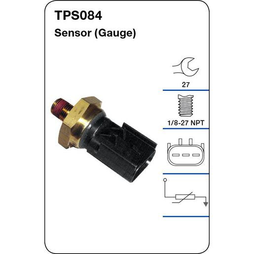 Tridon Oil Pressure Switch (Gauge) - TPS084