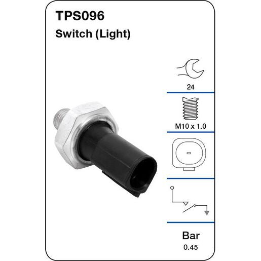 Tridon Oil Pressure Switch (Light) - TPS096