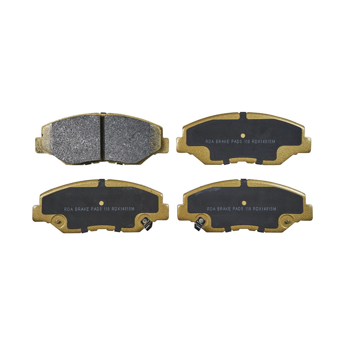 RDA Brakes Extreme Brake Pad Set Front - RDX1481SM