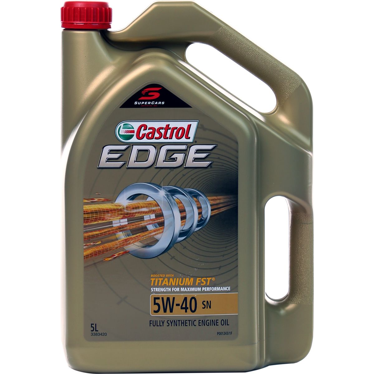 Castrol Edge Synthetic 5W-40 Engine Oil 5L - 3383420