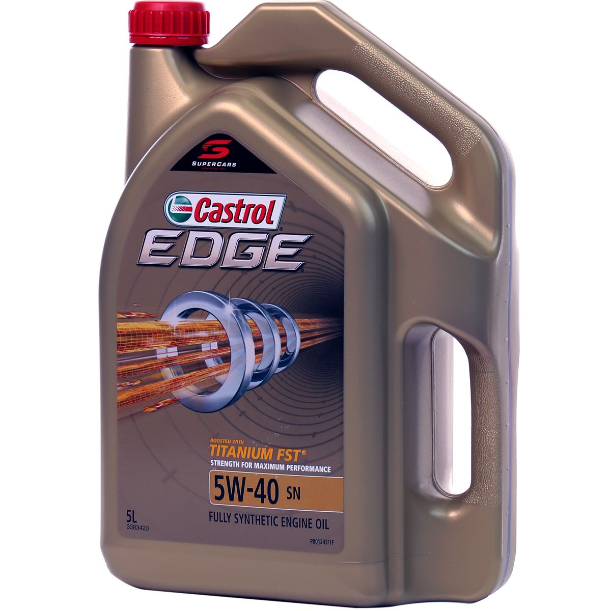 Castrol Edge Synthetic 5W-40 Engine Oil 5L - 3383420