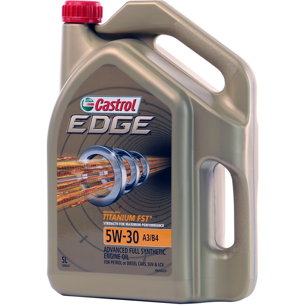 Castrol Edge Synthetic Engine Oil 5W-30 5L - 3383427