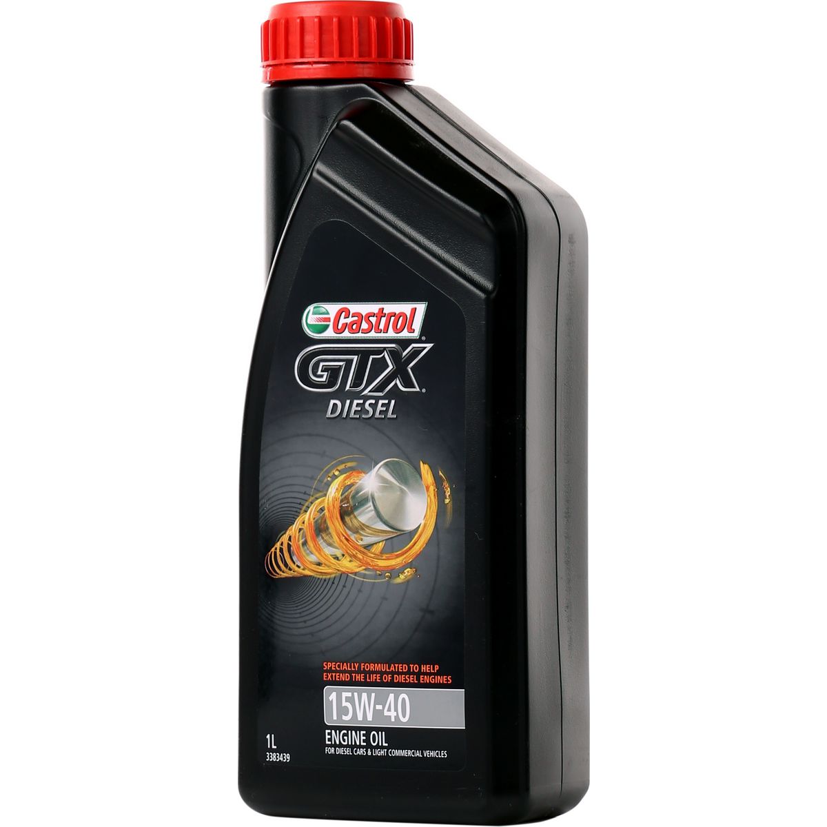 Castrol GTX 15W-40 Diesel Premium Mineral Engine Oil 1L - 3383439