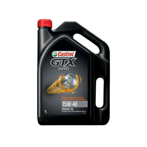 Castrol GTX Diesel 15W40 Engine Oil 5L - 3383440