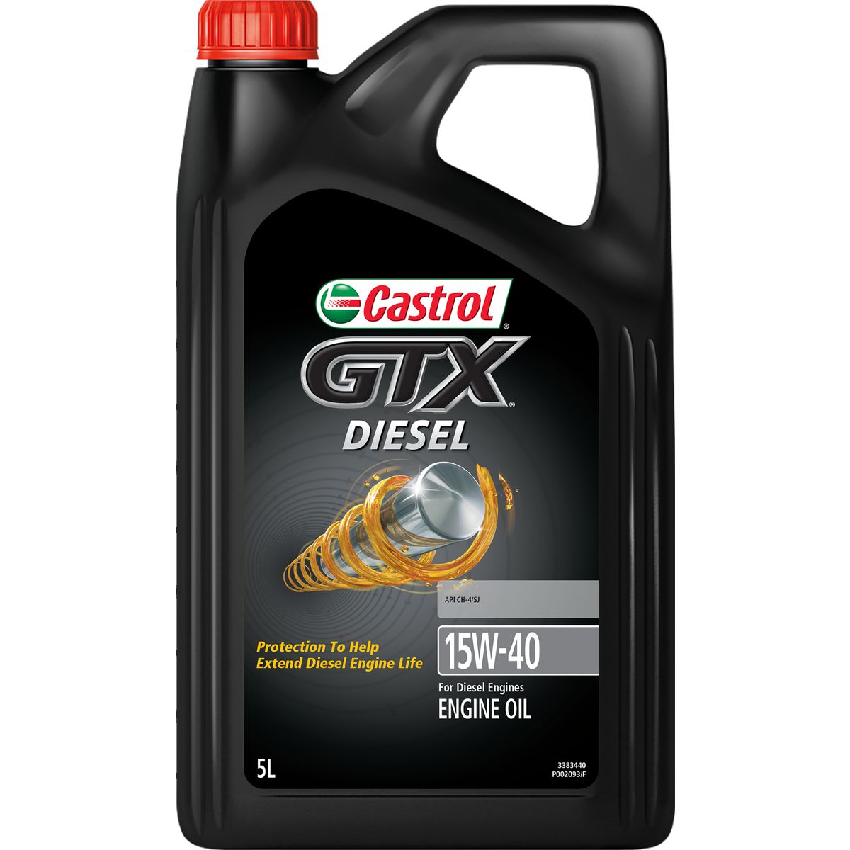 Castrol GTX Diesel 15W40 Engine Oil 5L - 3383440