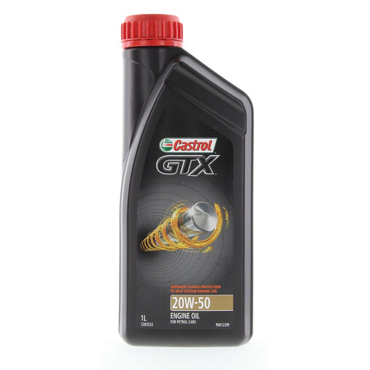 Castrol GTX Diesel Engine Oil 20W-50 1 Litre - 3383532