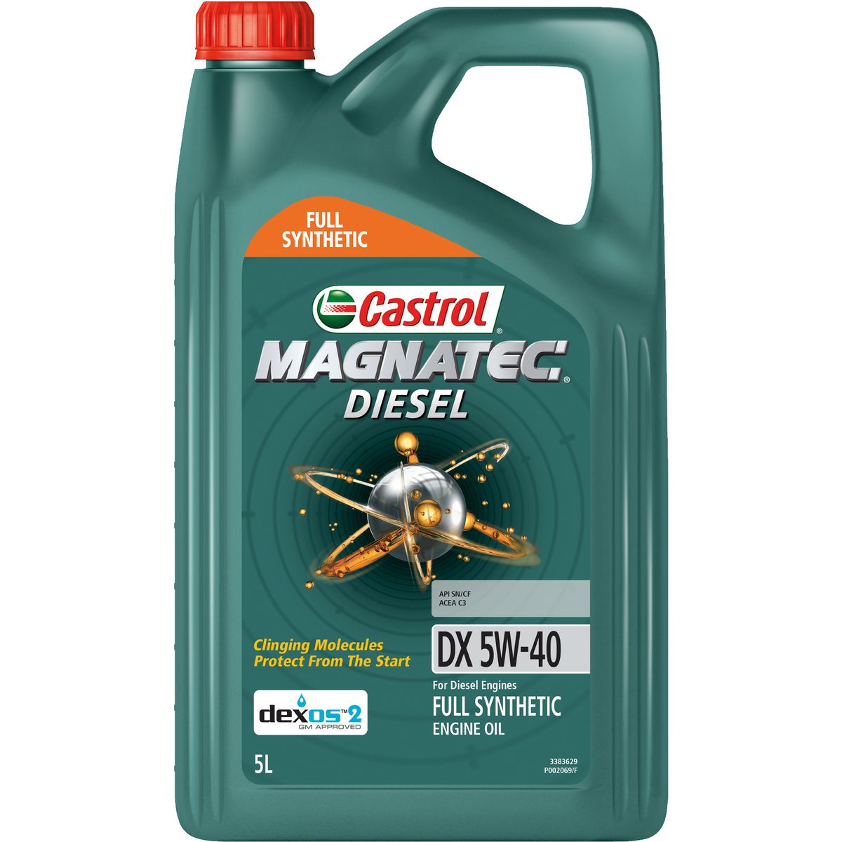 Castrol Magnatec Diesel DX 5W40 Engine Oil 5L - 3383629