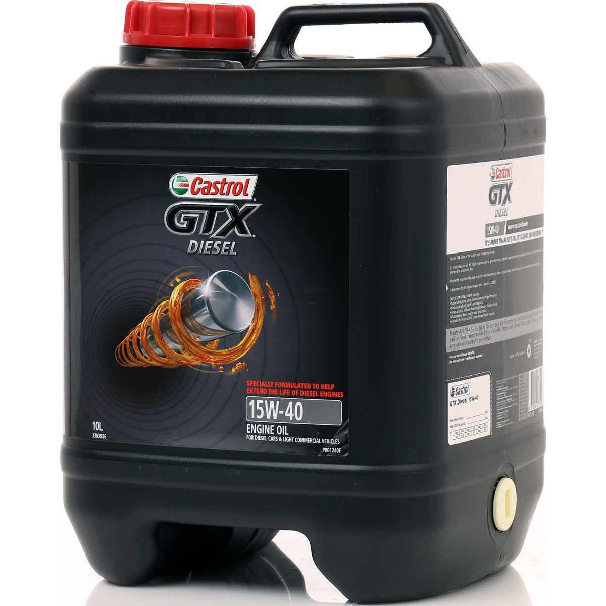 Castrol GTX Diesel 15W-40 Engine Oil 10L - 3383926