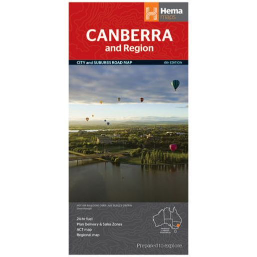 HEMA Canberra & Region Edition 6 - 9781865006772