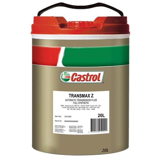 Castrol Transmax Z Auto Transmission Fluid 20L - 3337266