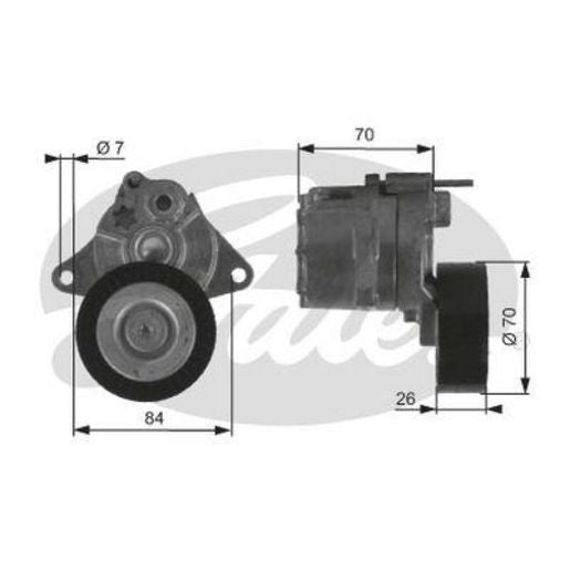 Gates Automatic Belt Tensioner - 38415