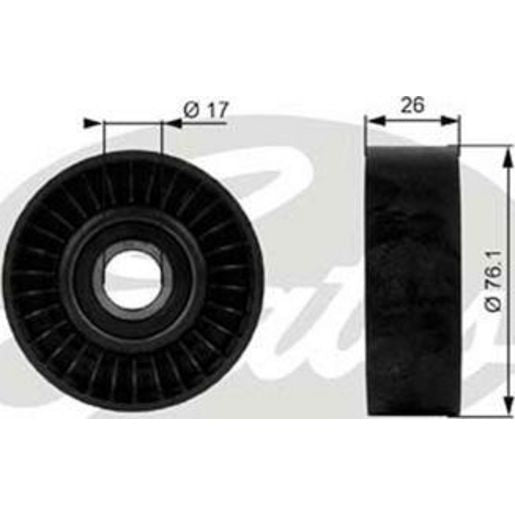 Gates Engine Idler Pulley - 38015