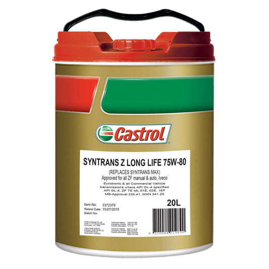 Castrol Syntrans Z Ll 75W-80 20L - 3372379