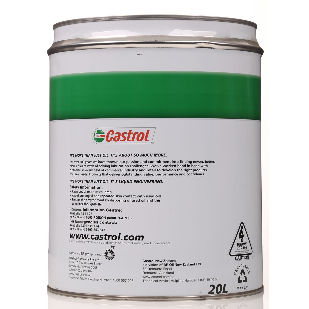 Castrol Radicool Coolant Concentrate 20L - 3377733