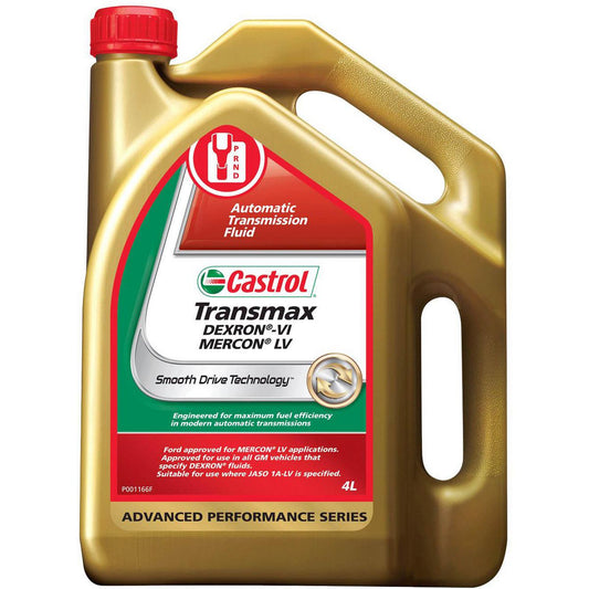 Castrol Transmax Automatic Transmission Fluid DEXRON-VI LV 4L - 3381017