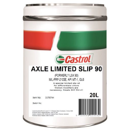 Castrol Limited Slip 90 Differential Gear Oil 20L - 3376744