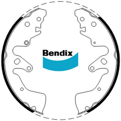 Bendix Brake Shoe - BS1861