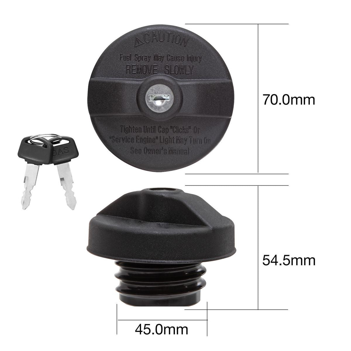 Tridon Locking Fuel Cap - TFL239