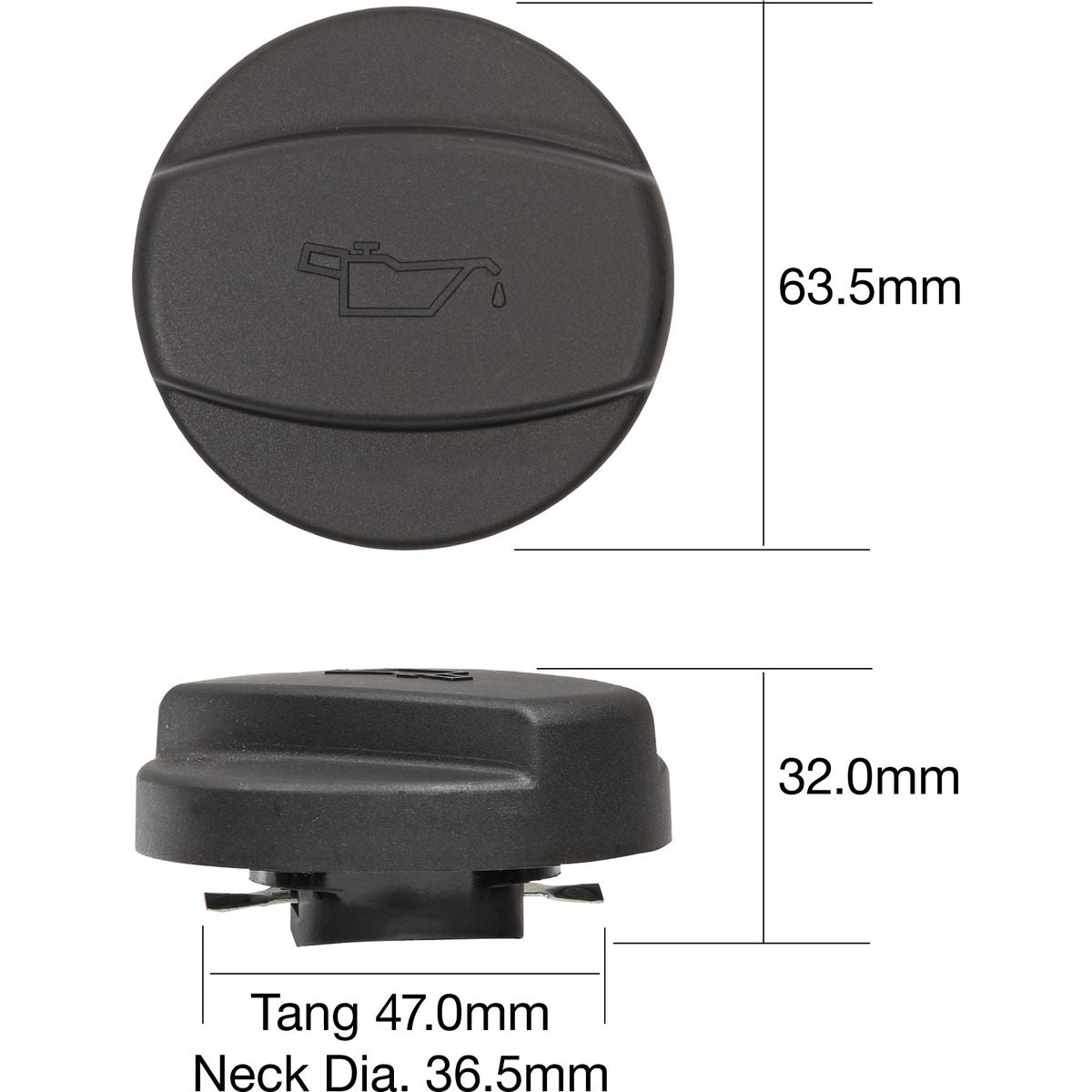 Tridon Oil Cap - TOC546