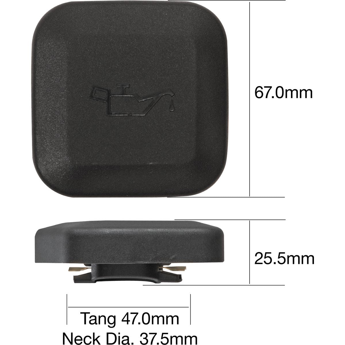 Tridon Oil Cap - TOC551