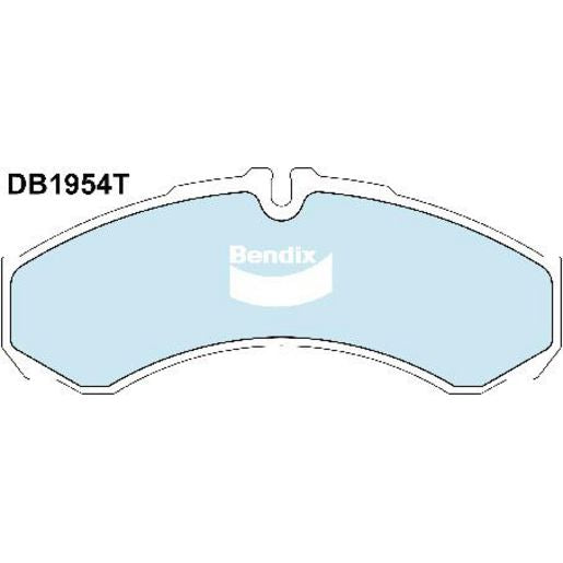 Bendix Heavy Duty Brake Pads Set - DB1954THD