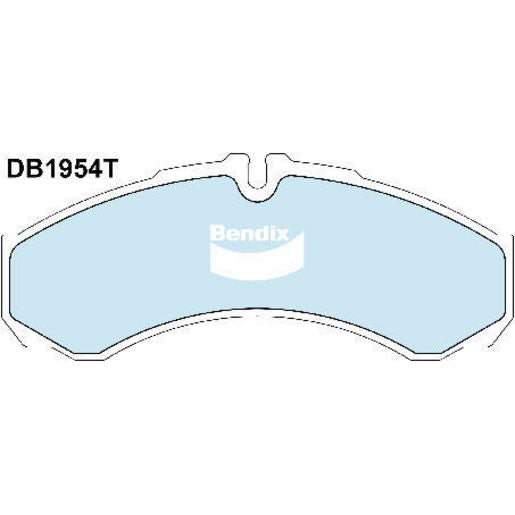 Bendix Heavy Duty Brake Pads Set - DB1954HD