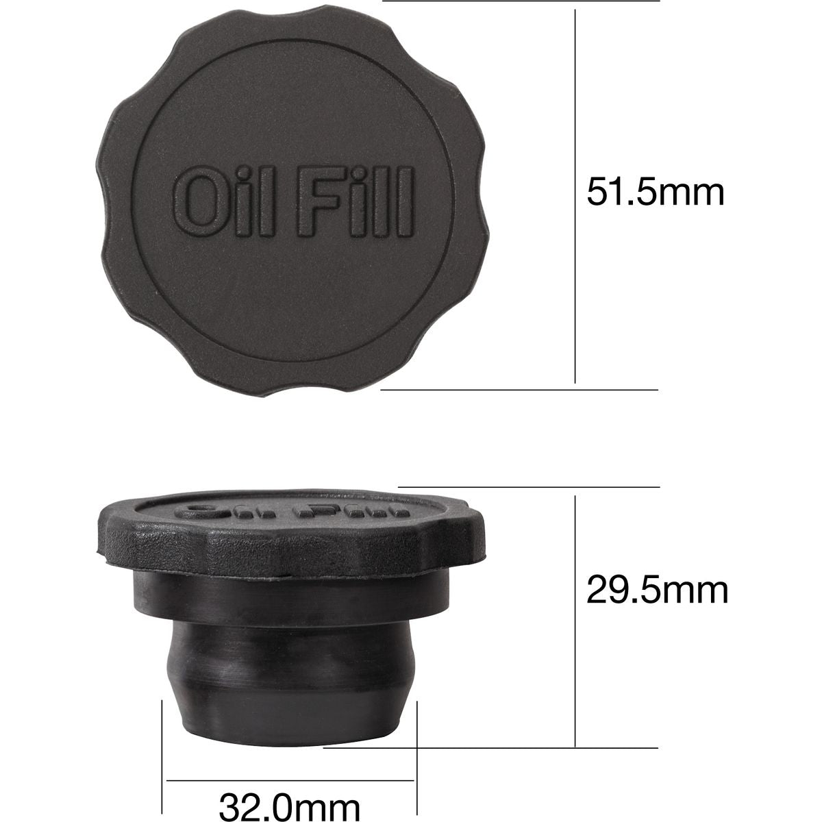 Tridon Oil Cap - TOC501