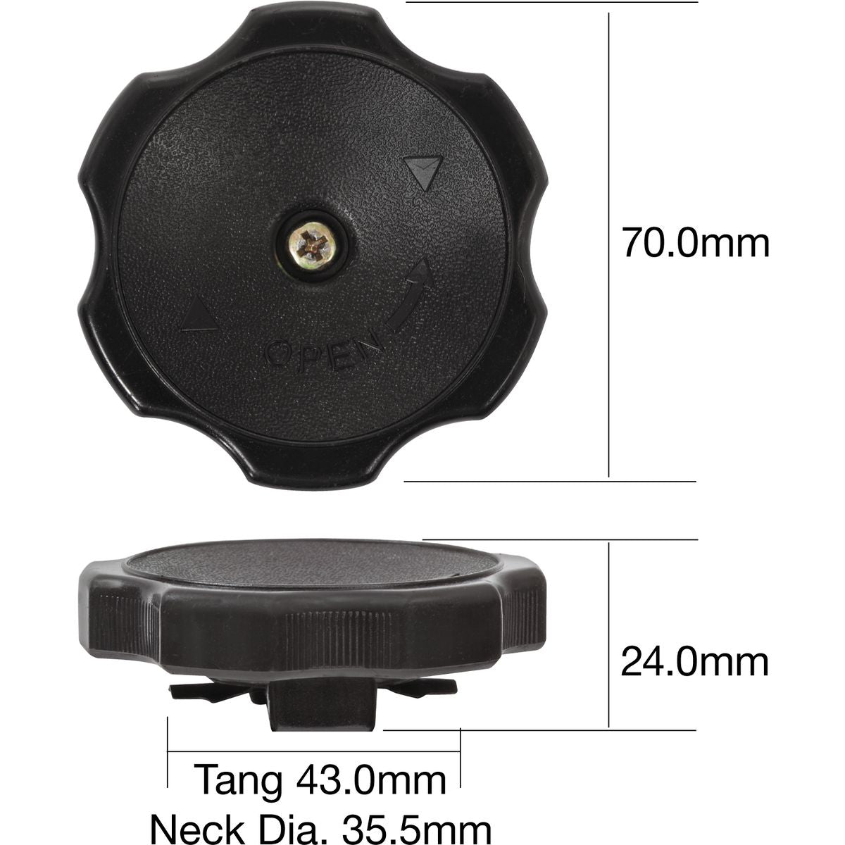 Tridon Oil Cap - TOC509