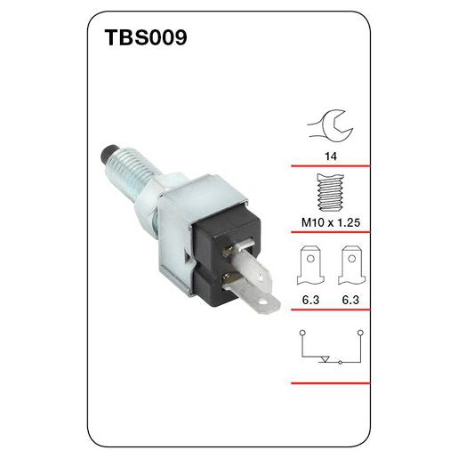 Tridon Stop Light Switch - TBS009