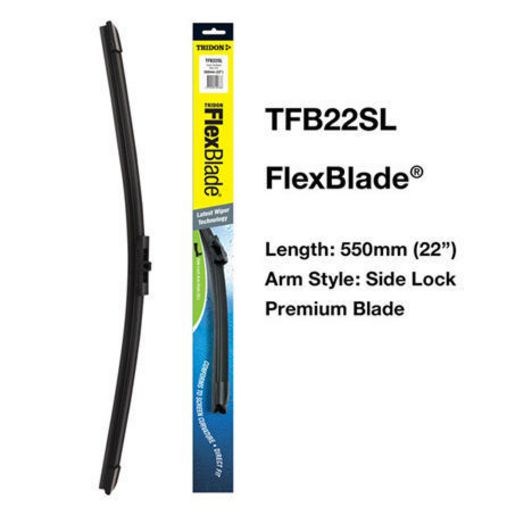 Tridon Flexblade Wiper Blade Side Lock 550mm - TFB22SL