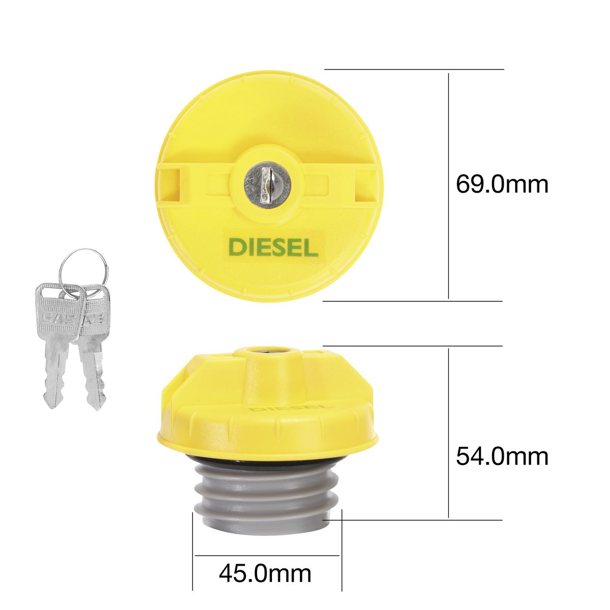 Tridon Fuel Cap Locking - TFL234D