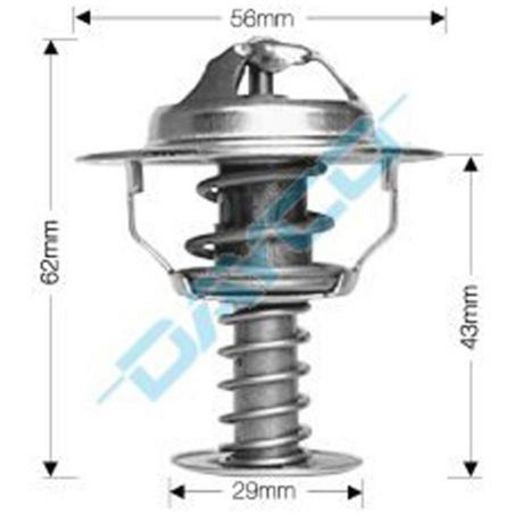 Dayco Thermostat 56mm - 82 Degrees C - DT21A