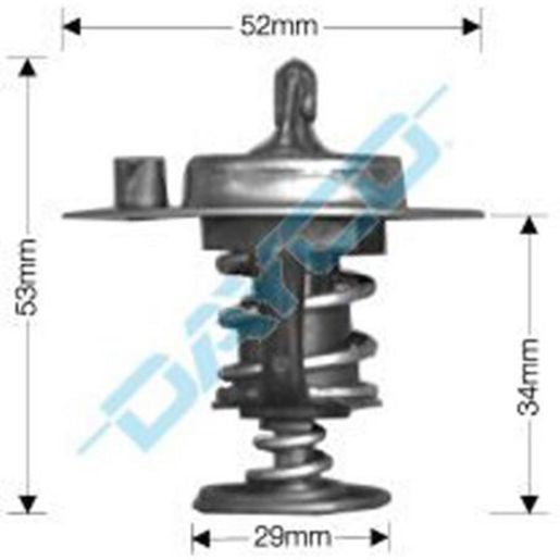 Dayco Thermostat 52mm 82 Degrees C - DT29A
