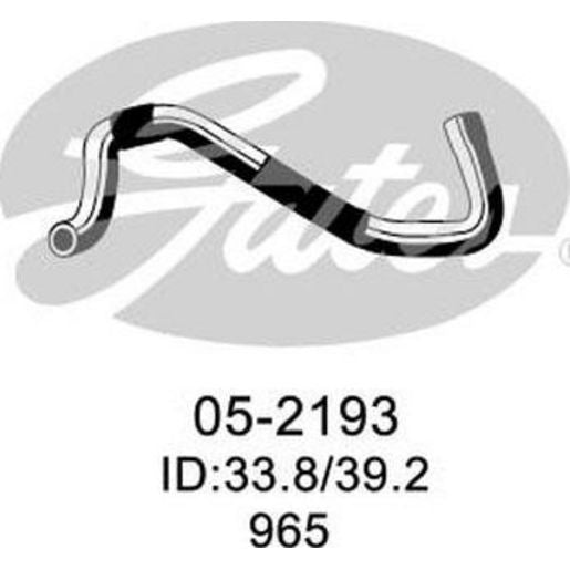 Gates Radiator Hose Lower - 05-2193