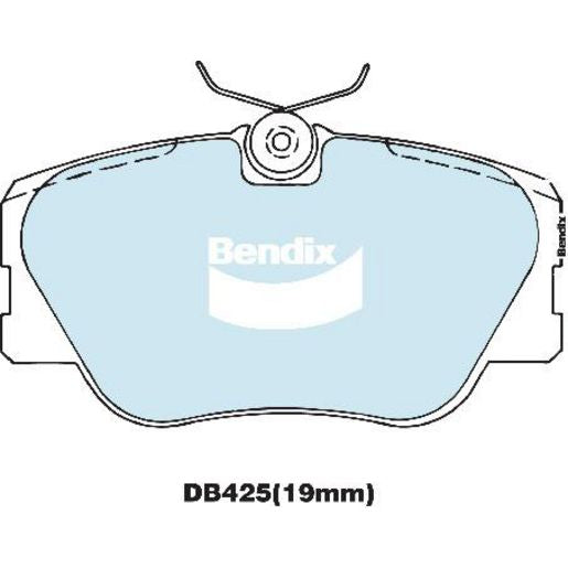 Bendix EURO Brake Pads Set Front - DB425EURO