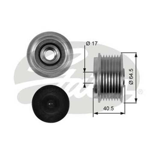 Gates DriveAlign Overrunning Alternator Pulley - OAP7094