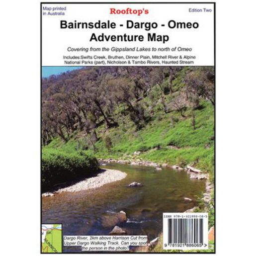 HEMA Bairnsdale - Dargo - Omeo Map - 9781921886065