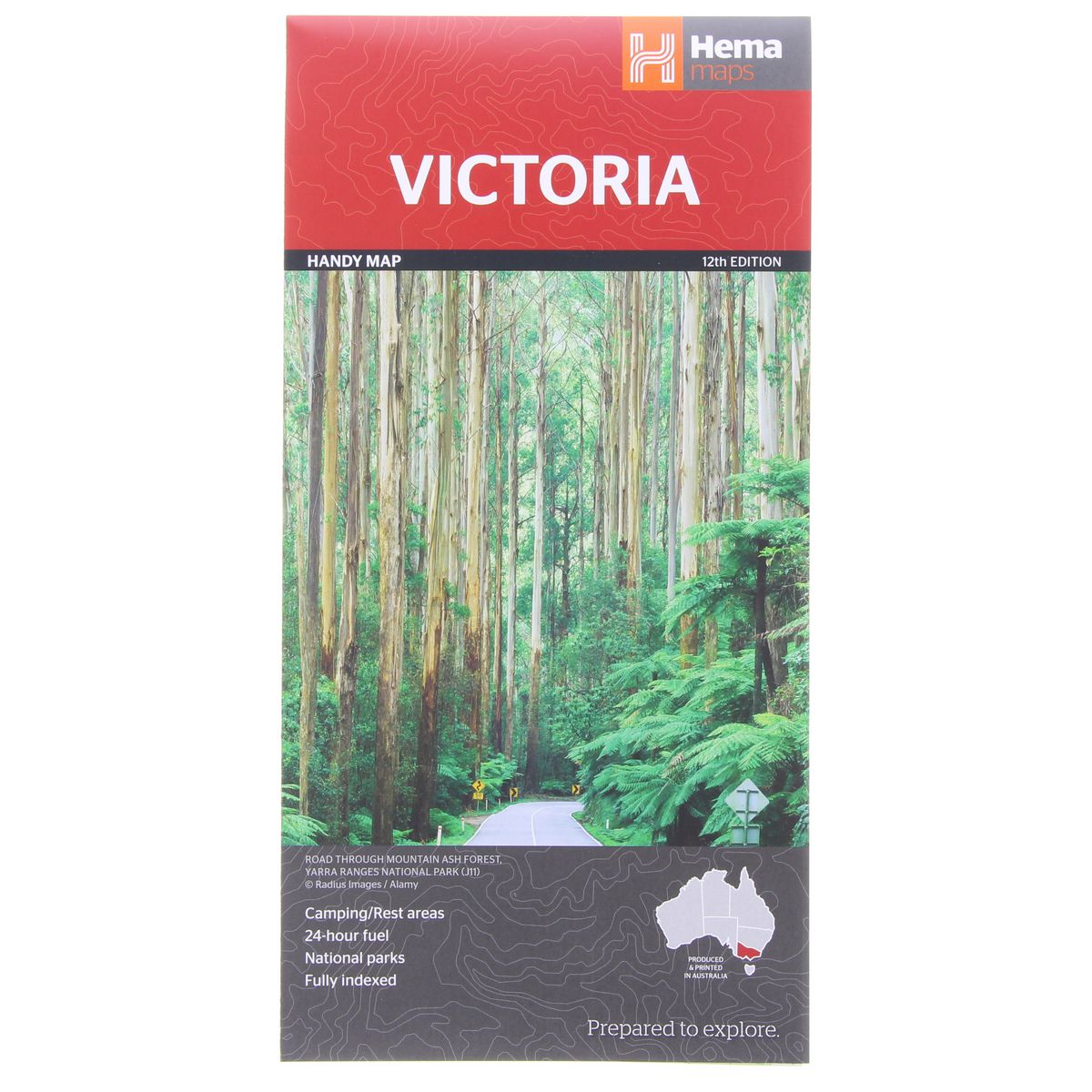 HEMA Victoria Map 12th Edition - 9781865009773
