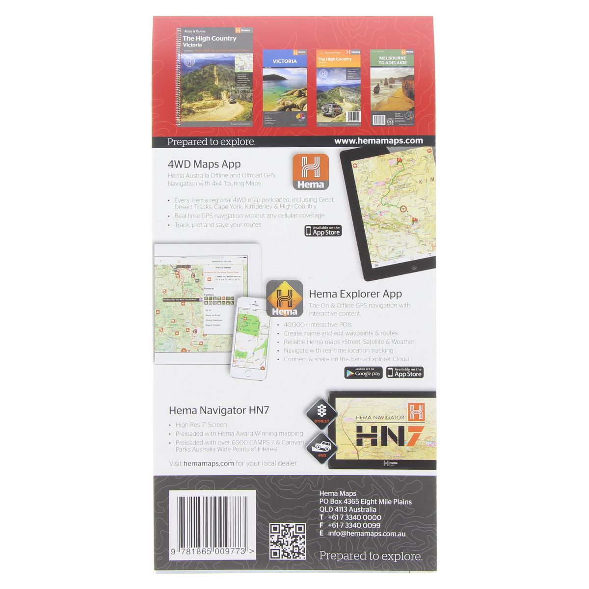 HEMA Victoria Map 12th Edition - 9781865009773