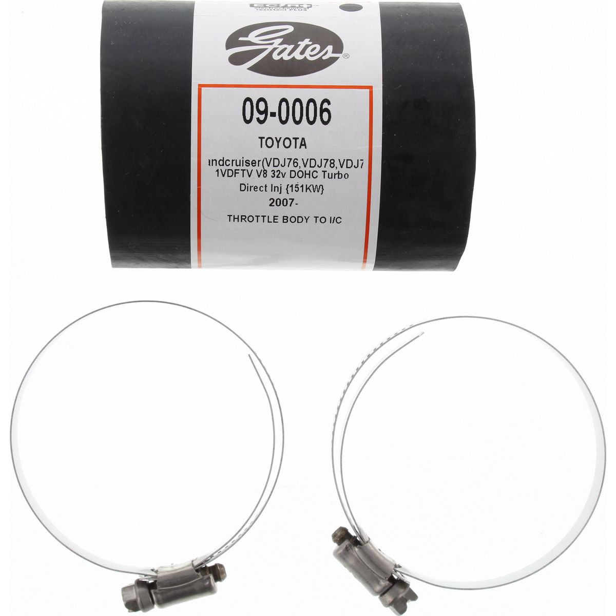 Gates Turbo Hose - 09-0006